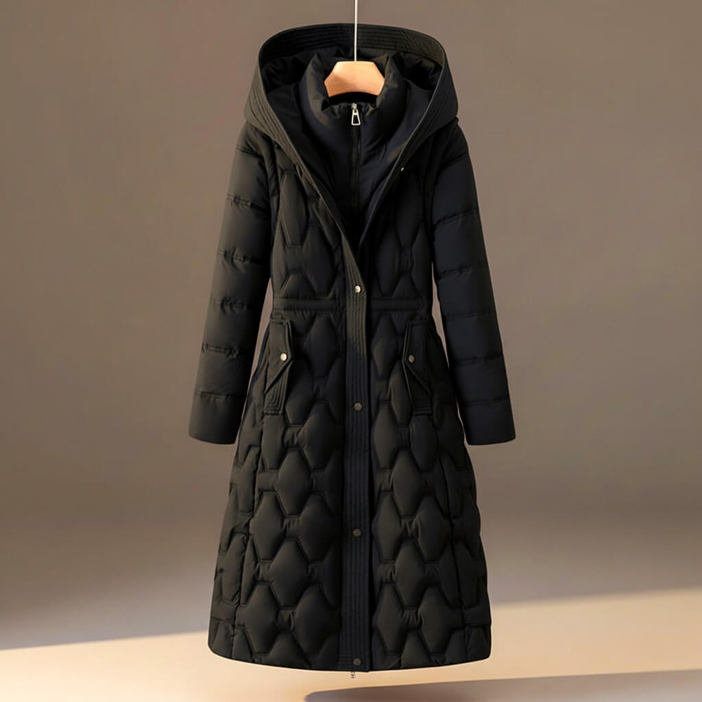 Lauren Quilted Hooded Coat