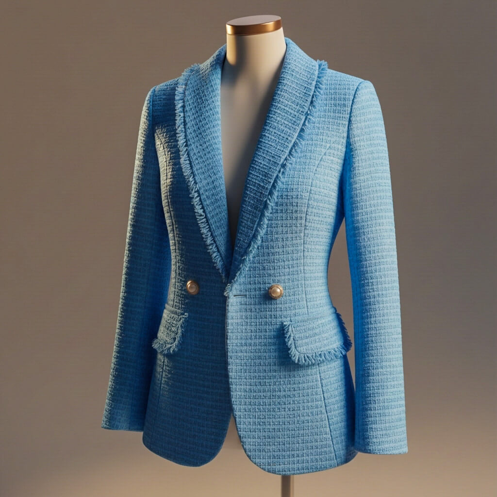 Avery Couture Boucle Blazer