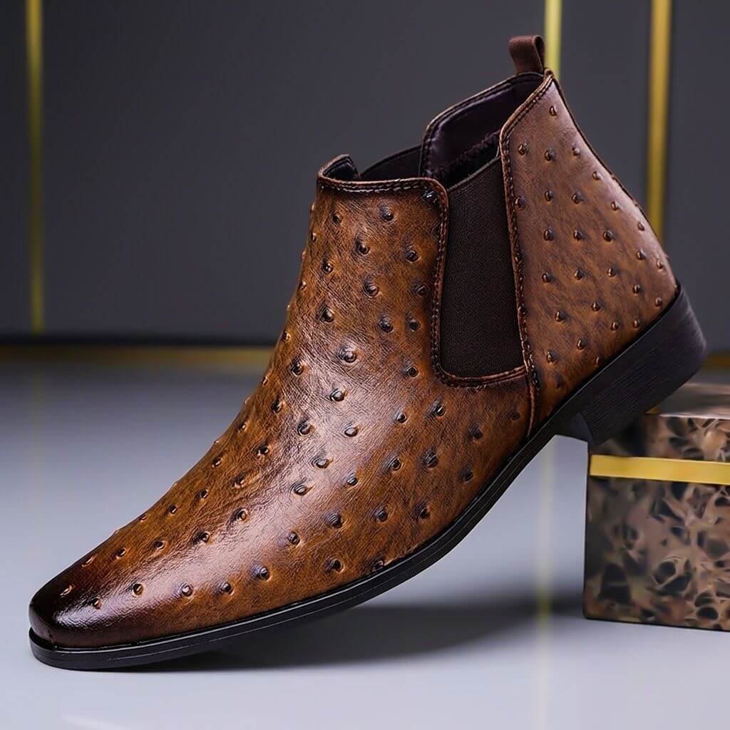 Colt Legacy Ostrich Leather Boots