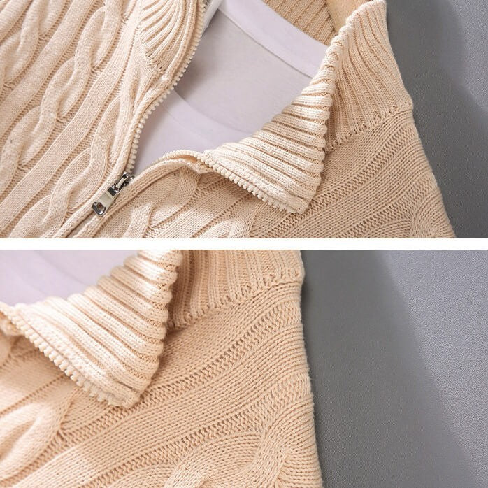 Henry Prestige Cable Knit Sweater