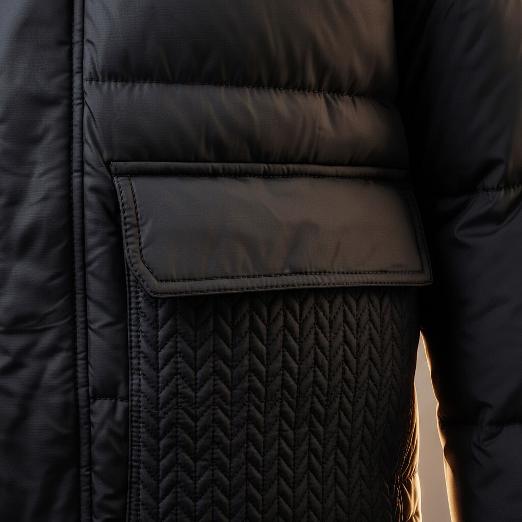 Bennett Quilted Duck Down Jacket