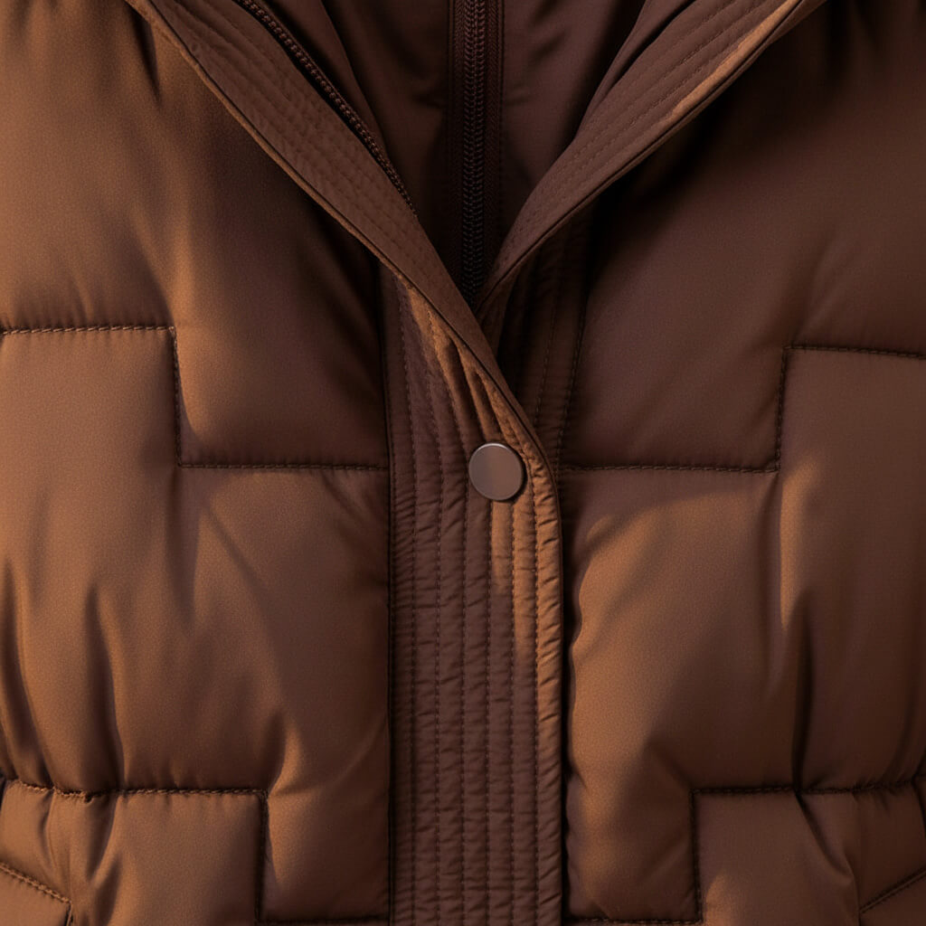 Anastasia Quilted Hooded Coat