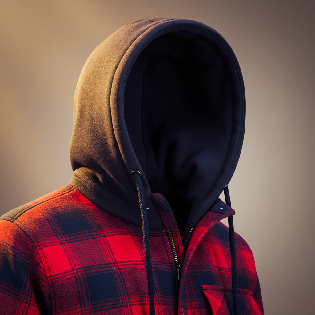 Sawyer Hooded Plaid Jacket