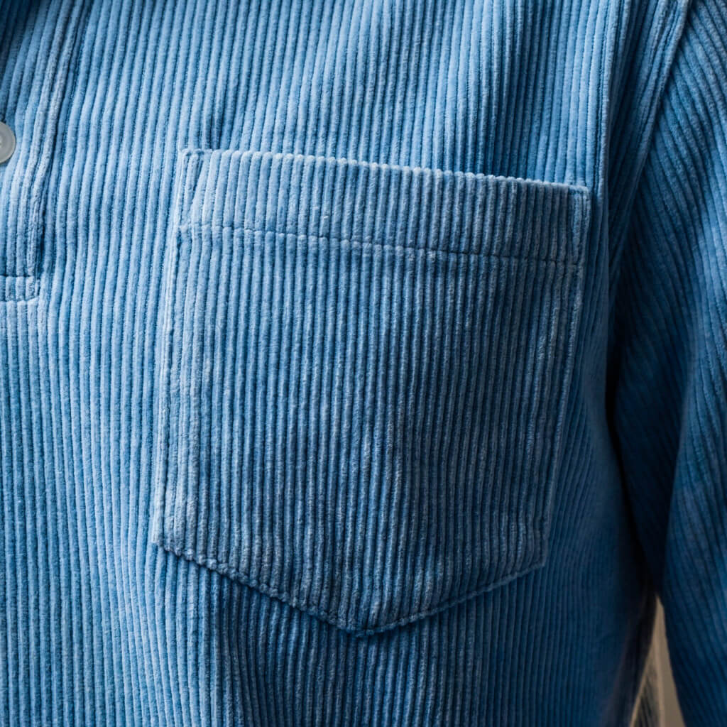 Scott Corduroy Long Sleeve Polo