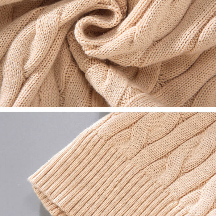 Henry Prestige Cable Knit Sweater