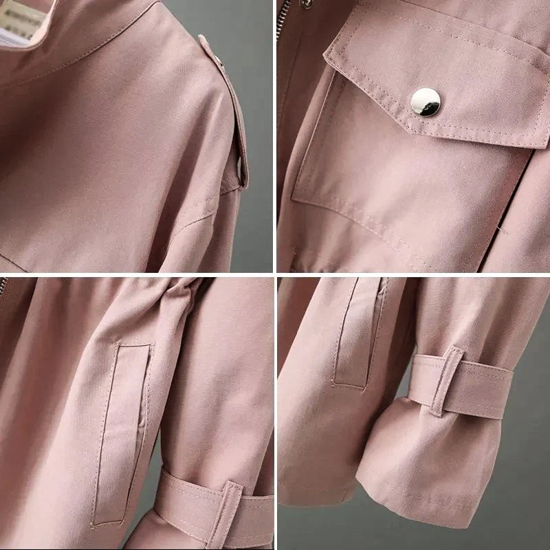 Hannah Waist Slimming Windbreaker