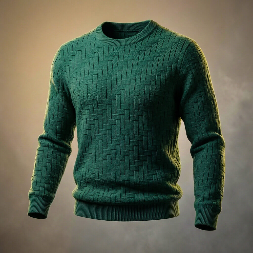 Owen Prestige Basketweave Knit Shirt