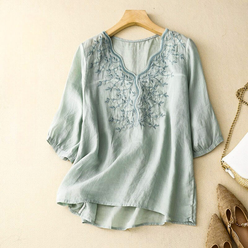 Iris Cotton-Linen Shirt