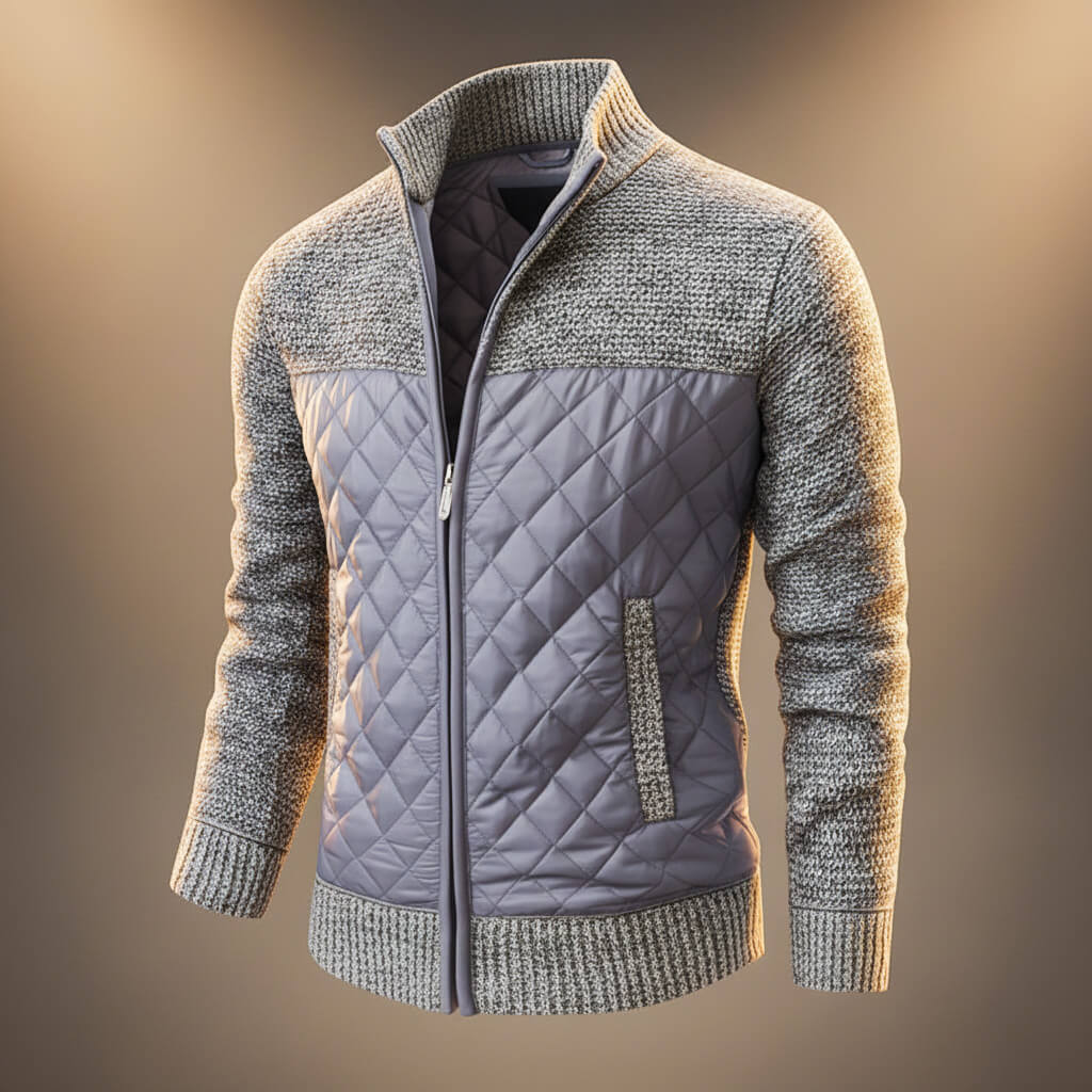 Anderson Quilted Chenille Jacket